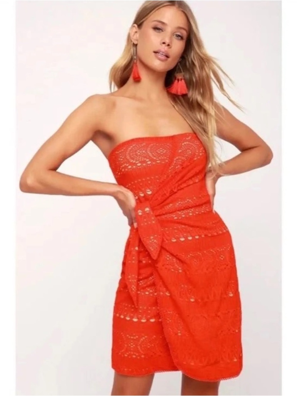 Free people Oceanside strapless dress